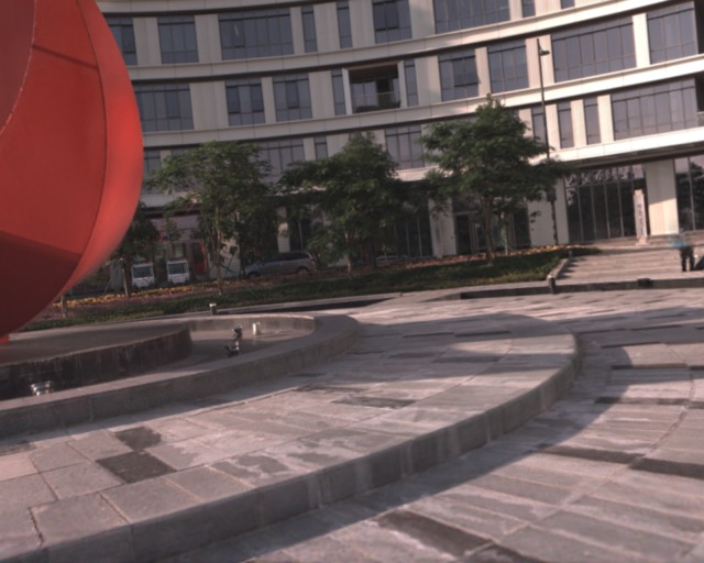Sculpture, optimized cameras