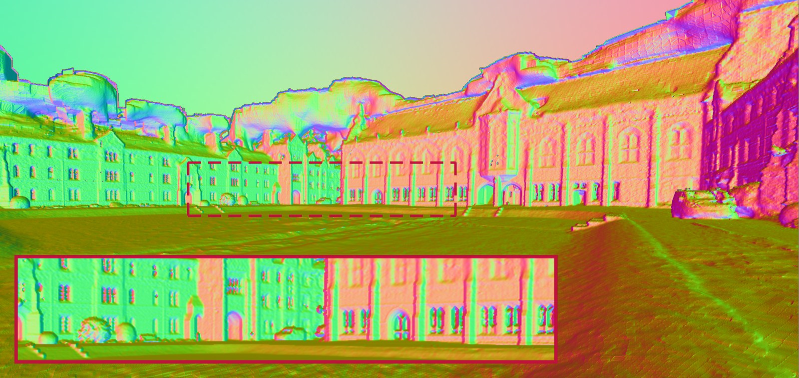 With occupied voxel guidance, normal