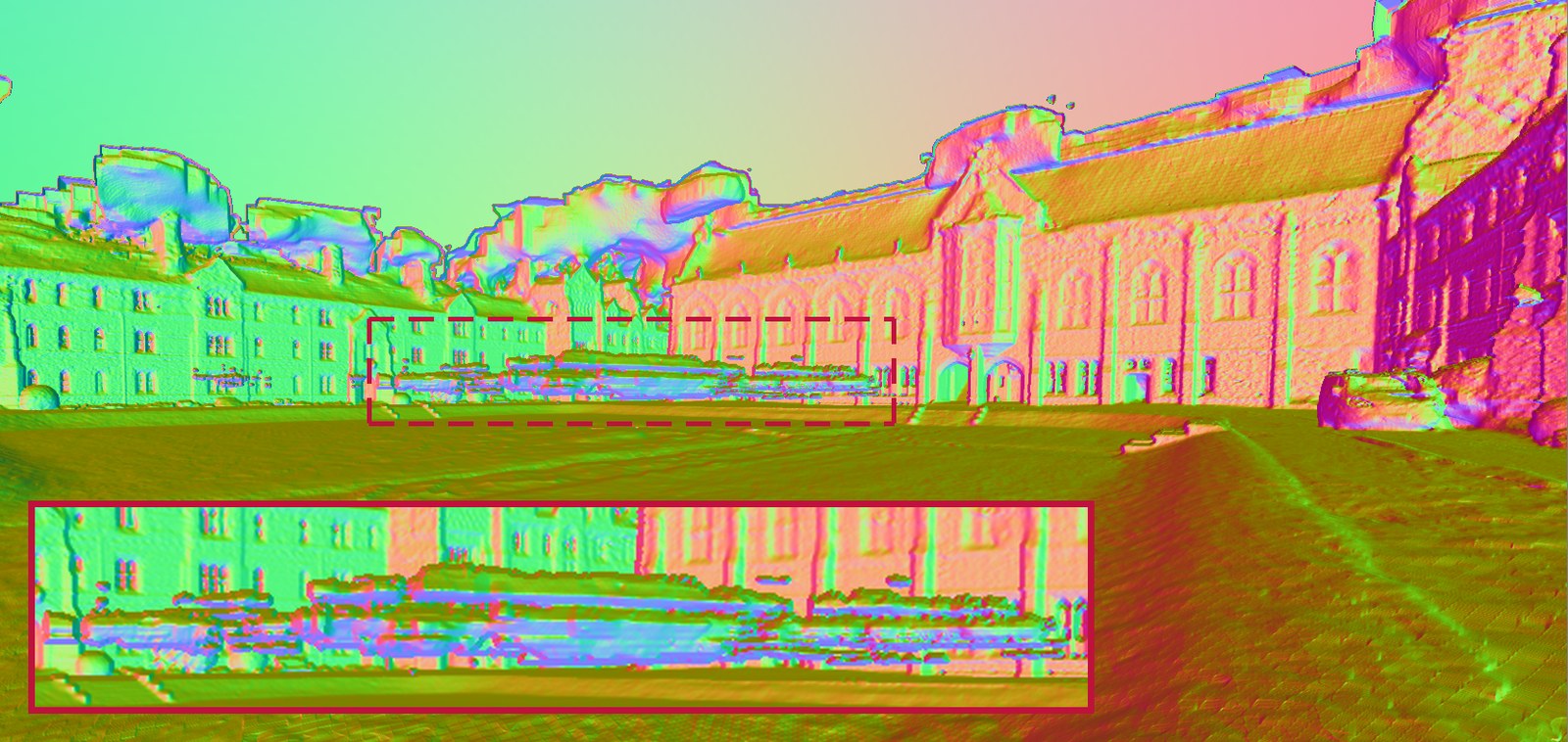 Without occupied voxel guidance, normal